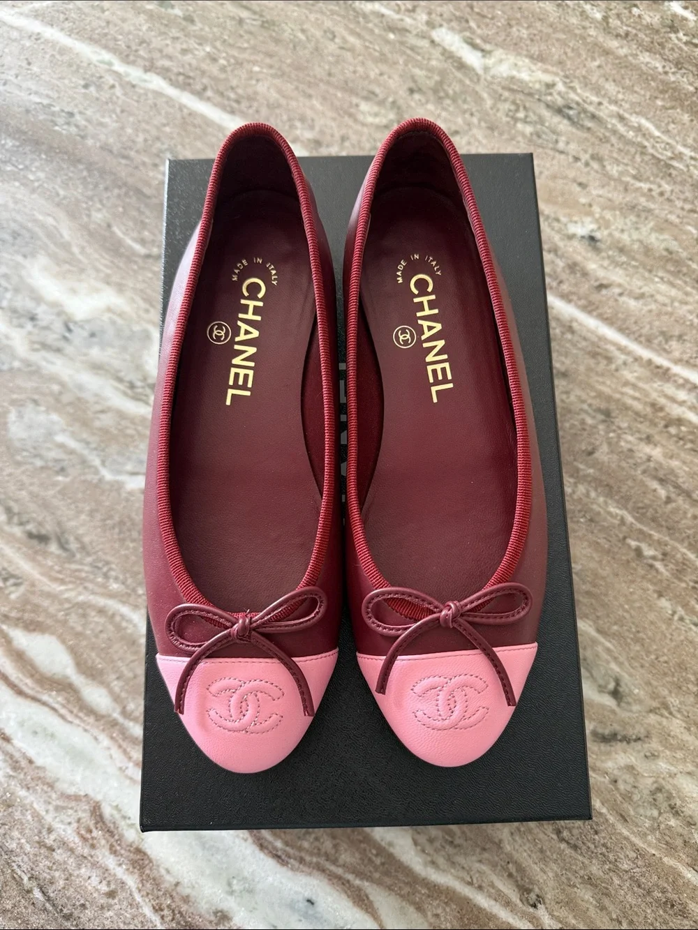 Chanel ballet flats 26S